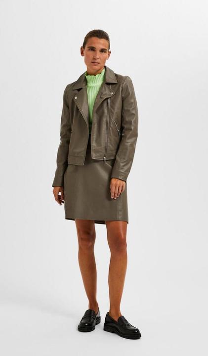 Image du produit Selected Veste en cuir d'agneau (36)