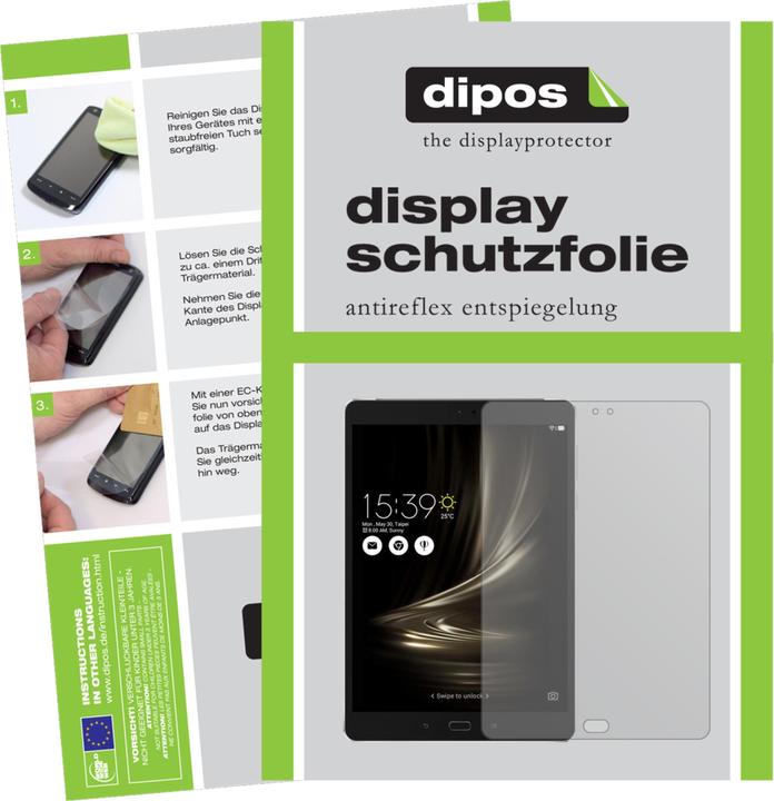 Produktbild Dipos Displayschutzfolie Antireflex (2 Stück, Asus ZenPad 3S 10)