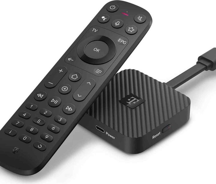 Immagine prodotto Telekom Magenta TV Stick (2. Gen.) - Schwarz (DVB-C, DVB-S, DVB-T, DVB-S2, segnale TV analogico, DVB-T2, segnale radio analogico)