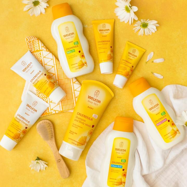 Produktbild Weleda Baby Calendula Shampoo And Body Wash (Flüssiges Shampoo, 200 ml)