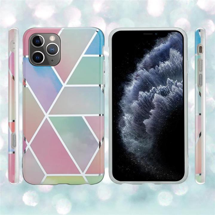 Image du produit Cadorabo Couverture IMD TPU Marbre coloré (Apple iPhone 11 Pro)