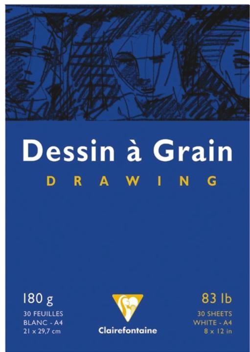 Produktbild Clairefontaine Zeichenblock (A4, Blanko)