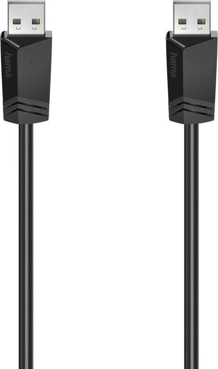 Produktbild Hama USB-Kabel A-A, USB 2.0, 480 Mbit/s, 1,50 m (1.50 m, USB 2.0)