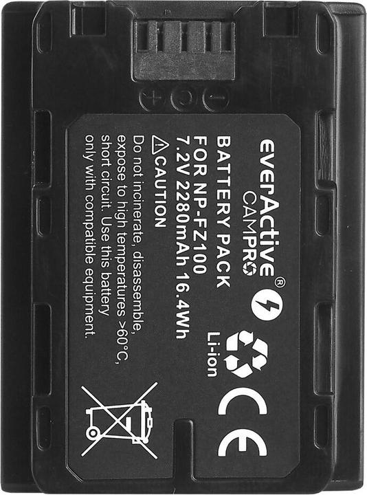 Productafbeelding Everactive Foto-Akku camPRO NP-FZ100 (EVB025) (Batterij van de camera)