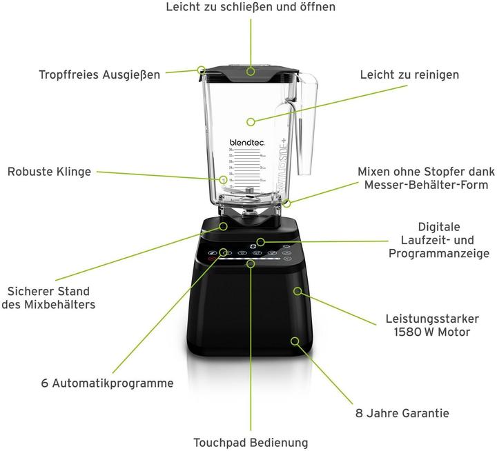 Produktbild Blendtec Designer 650 (1560 W)