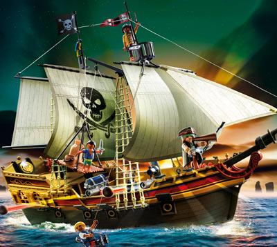 Actual product image Playmobil Pirate ship (5135)