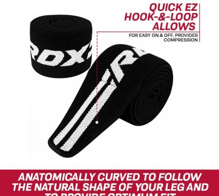 Actual product image Rdx Knee Straps (One size)