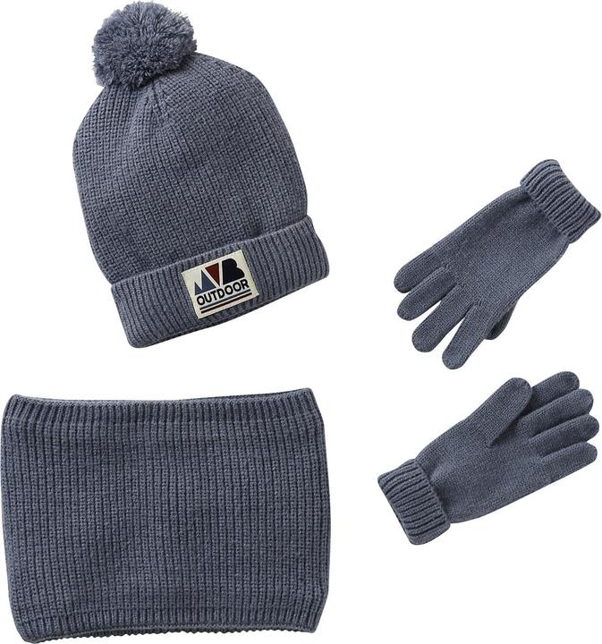 Produktbild Vertbaudet Jungen Set: Mütze, Snood und Handschuhe OUTDOOR (104, 116)