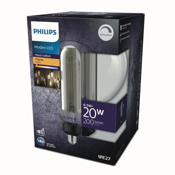 Produktbild Philips Giant Smoky (E27, 6.50 W, 200 lm, 1 x, F)