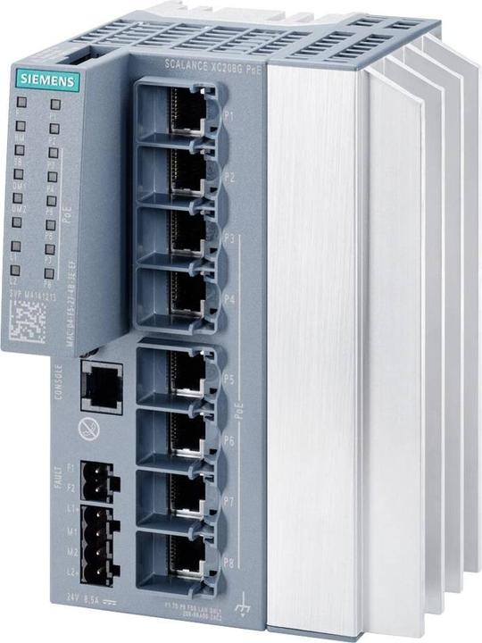 Image du produit Siemens 6GK5208-0RA00-2AC2 SCALANCE (8 ports)