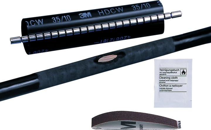 3M Germany Heat shrinkable rep. sleeve 55/15 mm, 250 mm HDCW 55/15-250 Version Shrink sleeve (1 x)