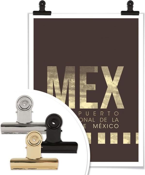 Produktbild Trenddeko MEX Flughafen Mexico City (80 x 100 cm)
