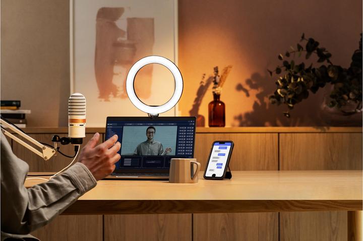 Actual product image Yamaha Microphone YCM01U White, Type: Single microphone, Construction