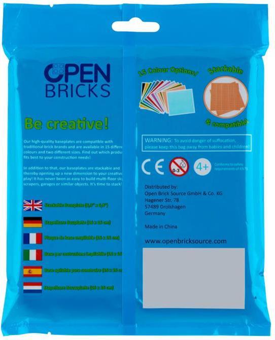 Image du produit Open Bricks OB-P20BK4 Noir Plaque de base