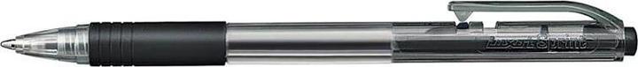 Produktbild Luxor Druck-Kugelschreiber "Sprint Grip", schwarz transparenter Schaft, gummierte Griffzone, - 50...
