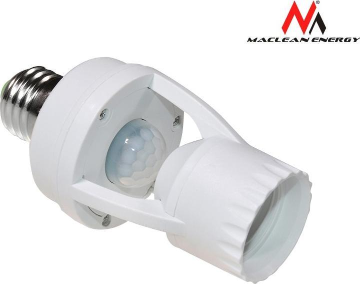 Actual product image Maclean Lamp holder with automatic 360° motion sensor - MCE-24