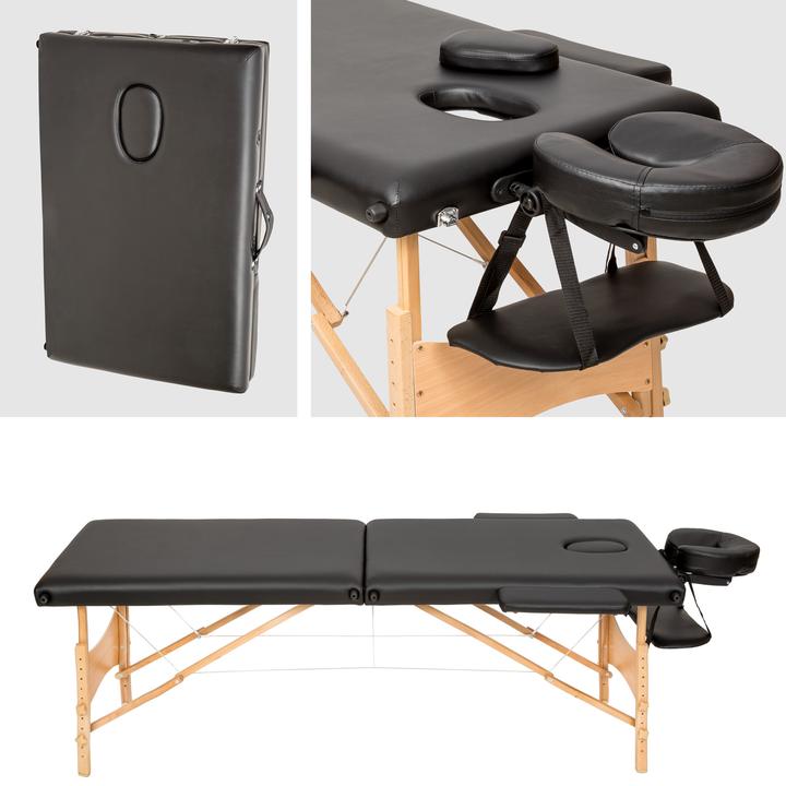 Image du produit tectake Ensemble de table de massage Freddi avec rouleaux de massage