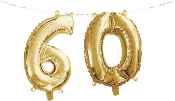 Image du produit Creative Party Ruban 60e Ballon en mousse