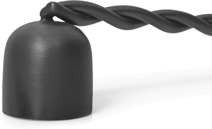 Image du produit Ferm Living Éteignoir à bougies TWIST noir (2,5 x 15,5 x 2,5 cm)