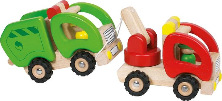 Produktbild Goki Hölzerne Abschleppwagen