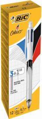 Produktbild Bic Kugelschreiber M/HB 942104 4Colours Multifun. 12 Stück (Weiss, Grau, 12 x)