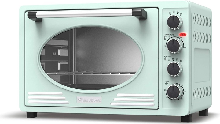 Produktbild TurboTronic By Z-Line Retro Minibackofen mit Umluft 45L In Blau