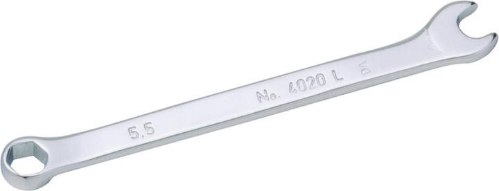 Actual product image Bahco 5.5 mm Lilliput combination spanner with chrome coating, 80 mm (5.5 mm)