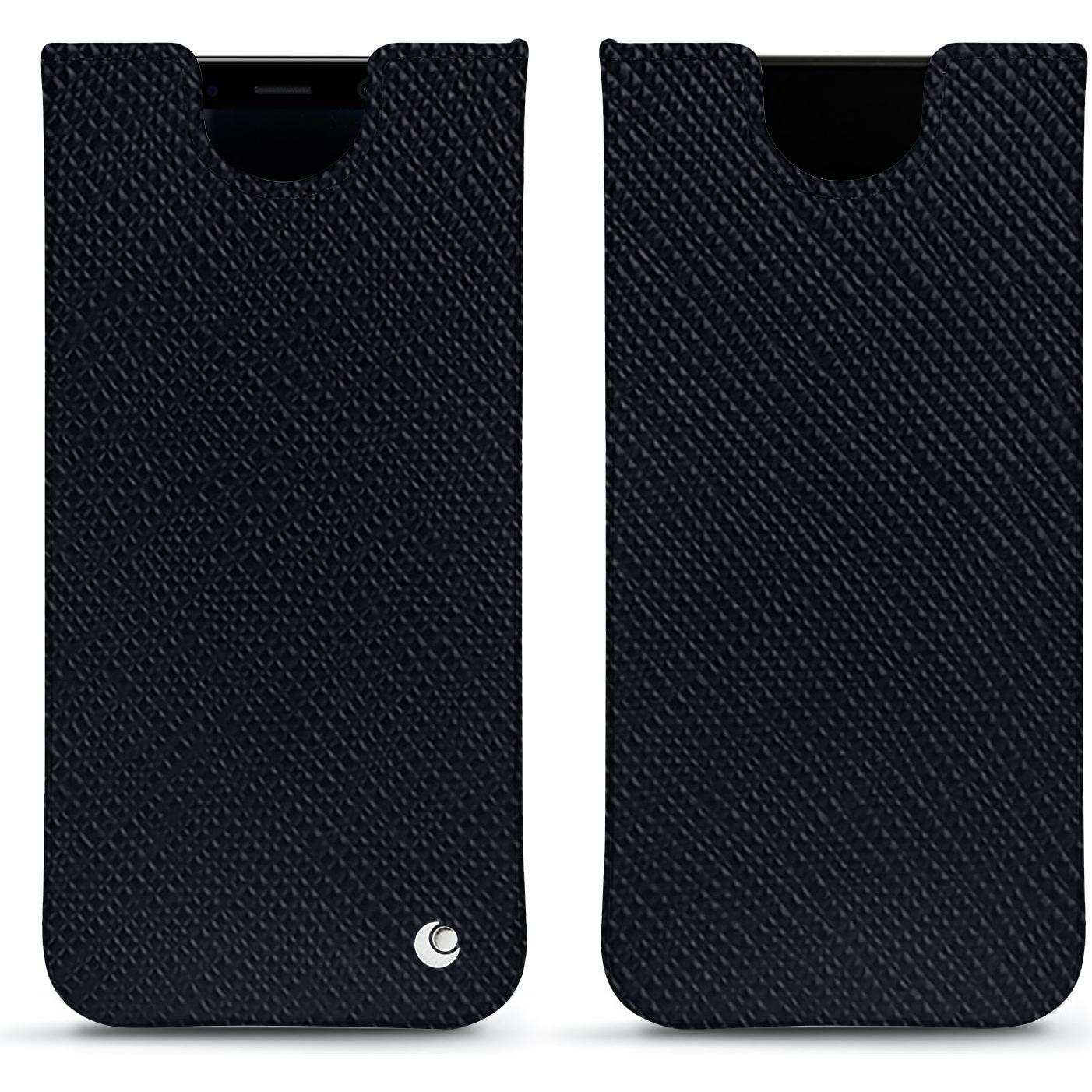 Noreve Lederschutzhülle (Samsung Galaxy S8), Smartphone Hülle, Schwarz