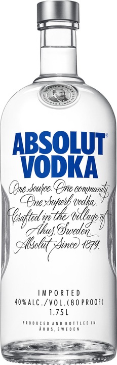 Actual product image Absolut Vodka 175 cl (1 x 175 cl)
