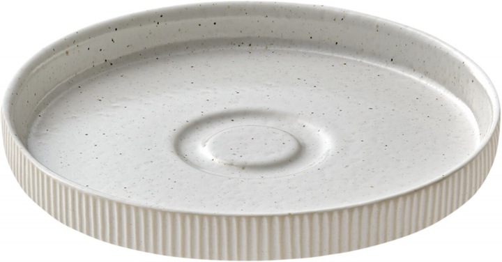 Produktbild Schönwald Playground Nara Untertasse rund Relief weiss D15cm