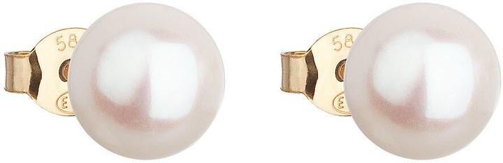 Actual product image Evolution Group Gold earrings made of genuine pearls Pavona 921042.1 (L)
