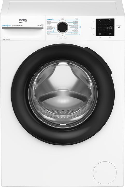 Produktbild Beko BM3WFT31041W - EnergySpin - 10 kg wasmachine (10 kg, Links)