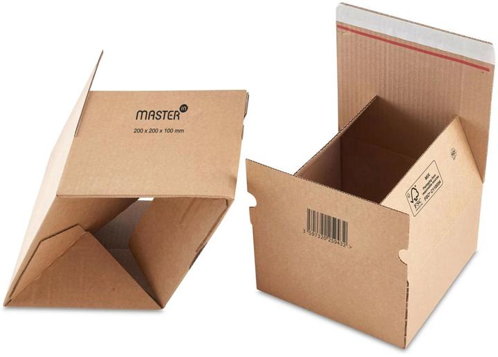 Antalis Versandkarton mit Automatikboden 23 x 16 x 8 cm, 20 Stück (23 x 16 x 8 cm, 20 x)