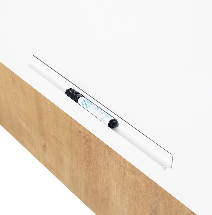Actual product image Rocada NATURAL mobile presentation board, HxWxD 2000 x 1000 x 450 mm, whiteboard (100 x 120 cm)