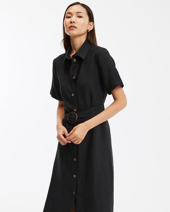 Immagine prodotto La Redoute Collections Abito blusa firmato OPHELIE in lyocell e lino (32)