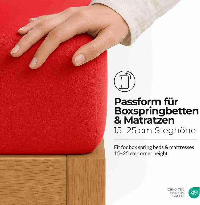 Immagine prodotto Etérea Comfort Jersey 2x Set (80 x 160 cm, 80 x 180 cm)