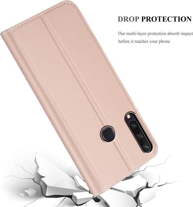 Actual product image Cadorabo Book Classy Style Cover (Huawei Y6p)