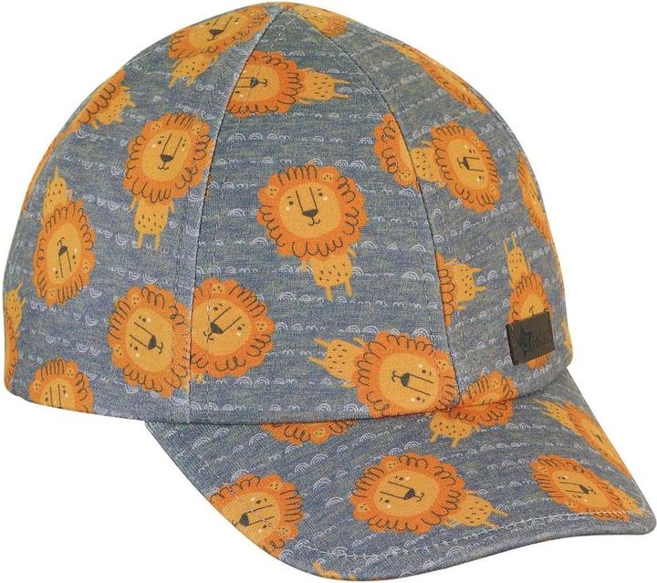 Actual product image Sterntaler Cap Baseball Lion Medium Blue Size 45