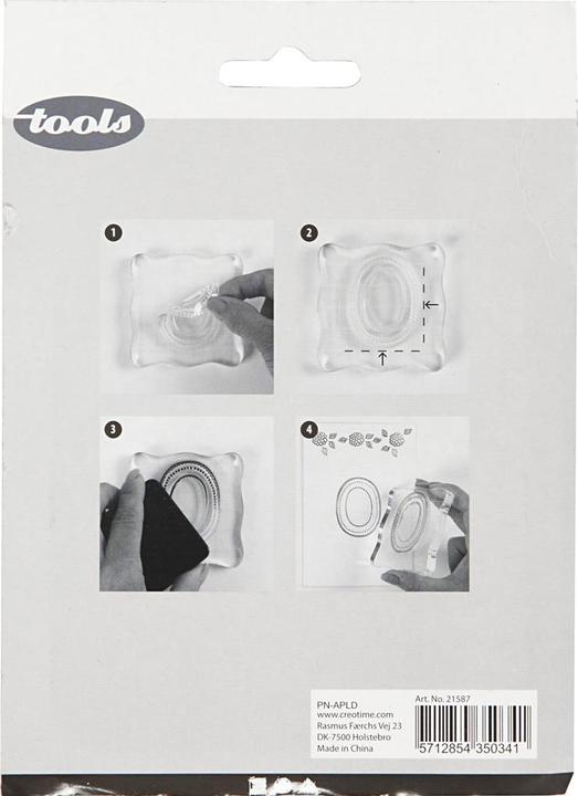 Actual product image Creativ Company Stamp block 10x10cm