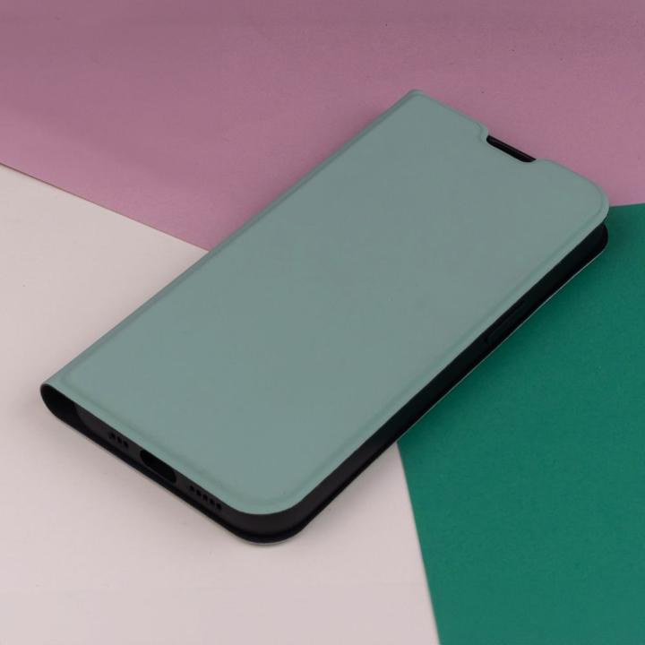 Actual product image OEM Smart Soft case for iPhone 16 Plus 6,7" light green (Apple iPhone 16 Plus)