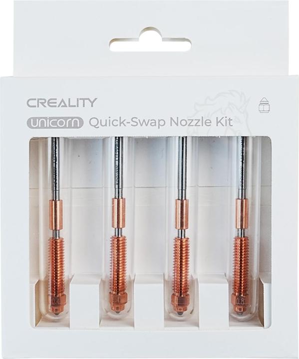 Produktbild Creality Unicorn Quick Swap Nozzle Kit 4Stk. (Ersatzteile, Düse)