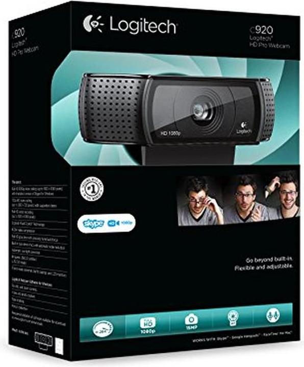 Produktbild Logitech HD Pro C920 (2 Mpx)