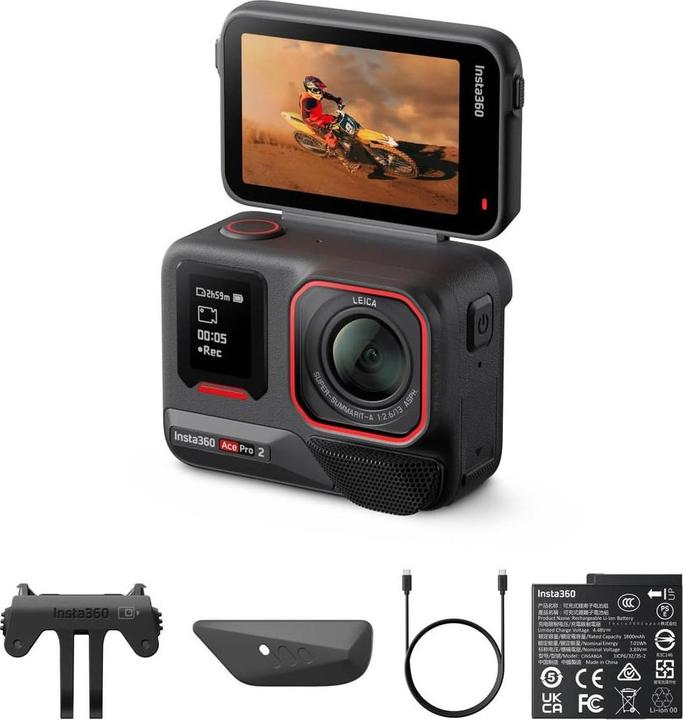 Immagine prodotto Insta360 Pacchetto batteria standard Ace Pro 2 (30p, Bluetooth, WiFi)