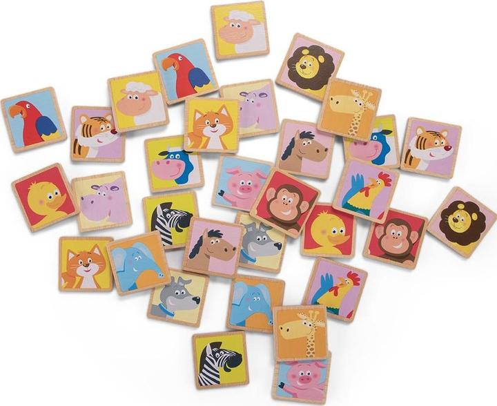 Produktbild New Classic Toys Memory Spiel - Tiere