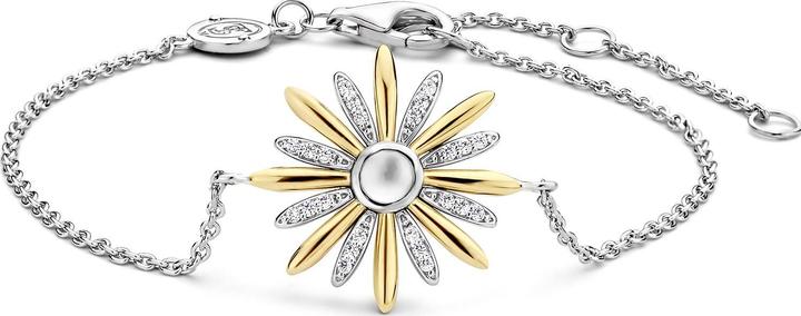Produktbild Ti Sento Milano Armband Stern mit Perlmutt und Zirkonia 2971ZY (20 cm, 925 Sterling Silber)
