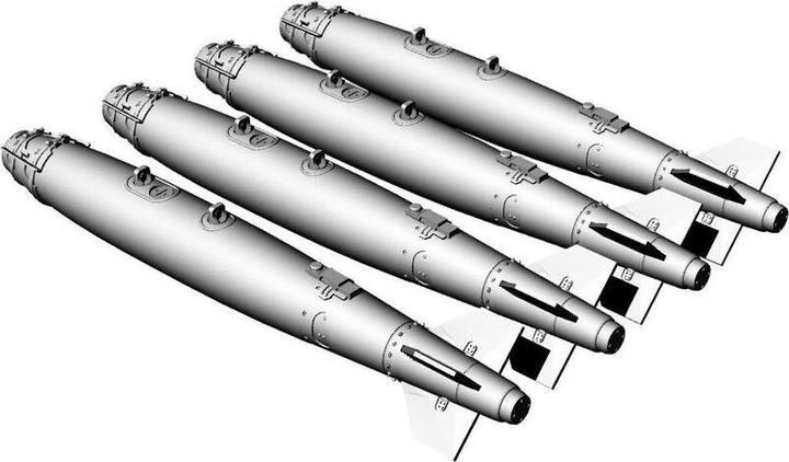 Image du produit Brengun GBU-38 JDAM 500lb bomb (4pcs)
