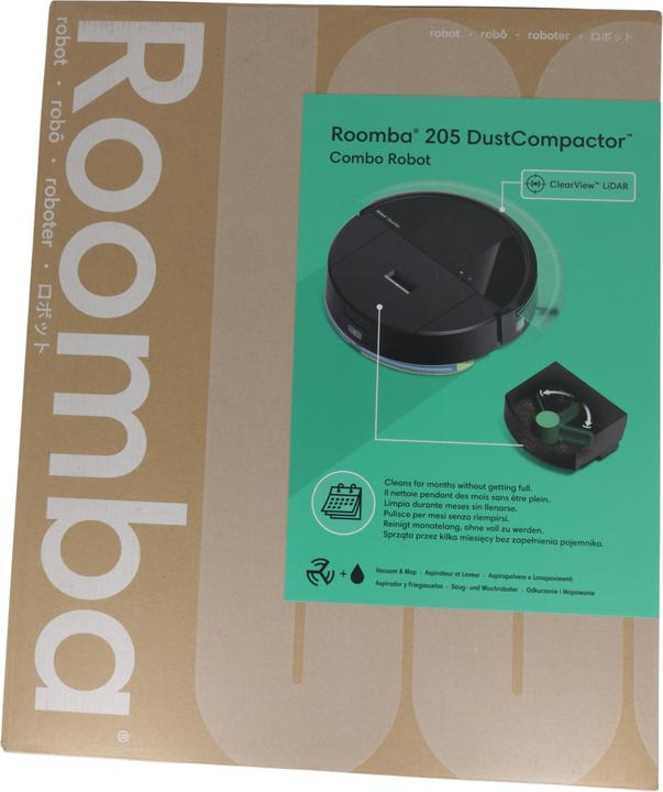 Image du produit iRobot Roomba 205 Combo (7000 Pa, Torchon d'essuyage)