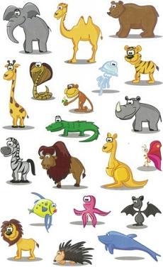 Produktbild BSB-Obpacher Aufkleber Deco Sticker Tiere