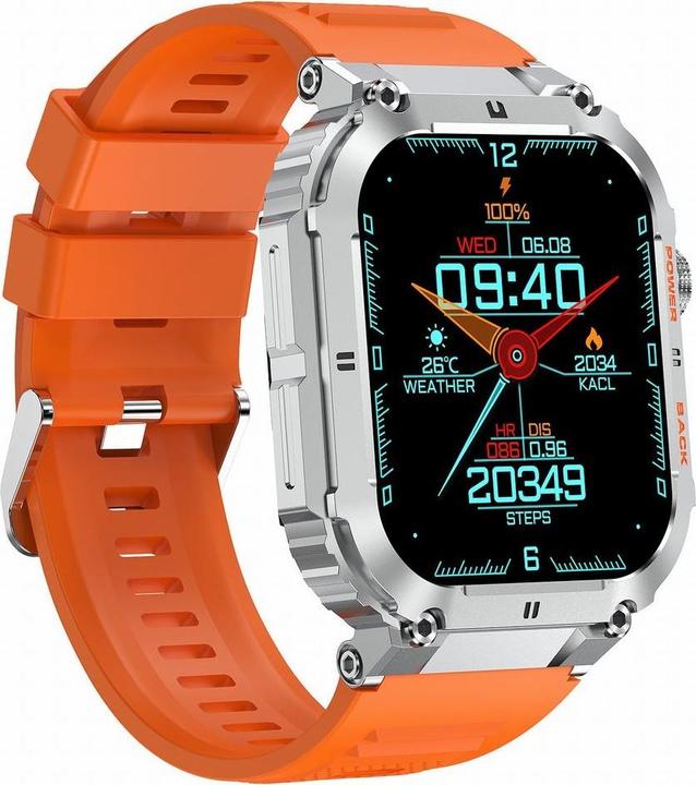 Produktbild Gravity SMARTWATCH MĘSKI GT6-4 - WYKONYWANIE POŁĄCZEŃ, MONITOR SNU (sg020d)