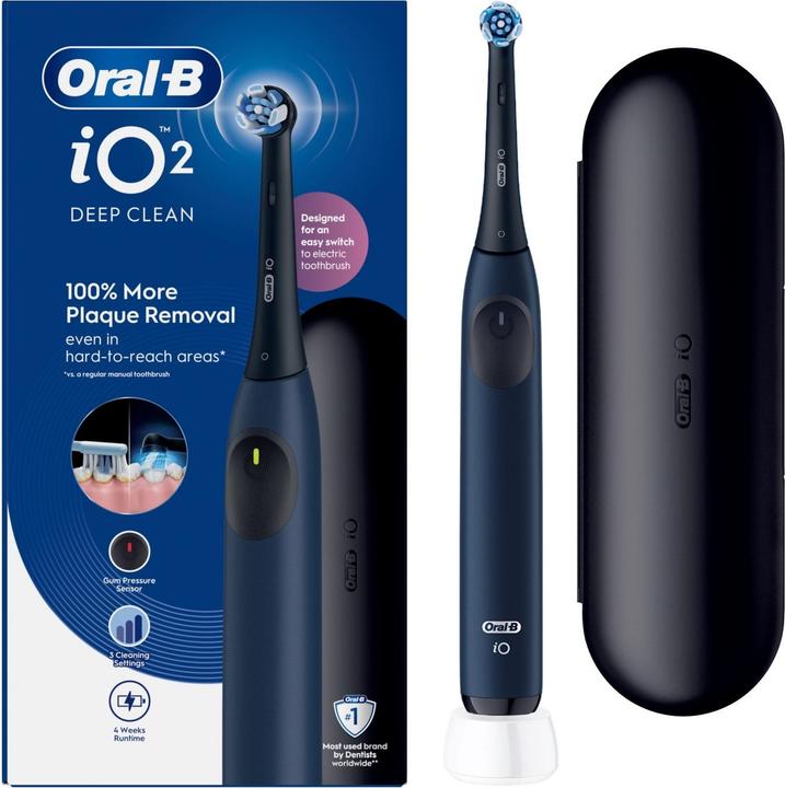 Actual product image Oral-B Elektrische Ozeanblaue Zahnbürste der IO2-Serie
